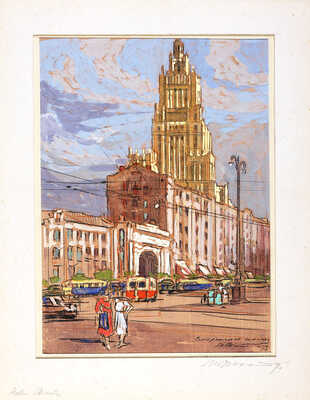 Маторин Михаил Владимирович. Москва. Смоленская площадь